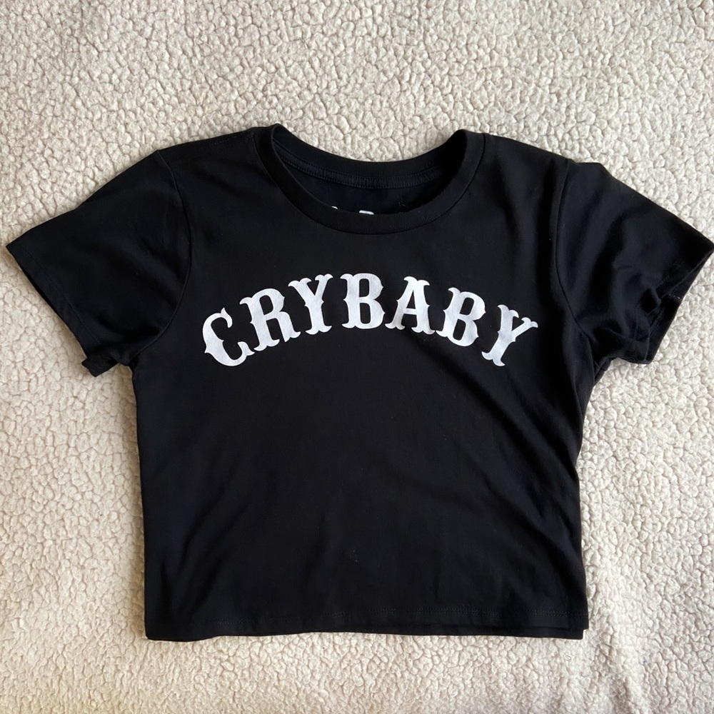 Crybaby cropped t-shirt